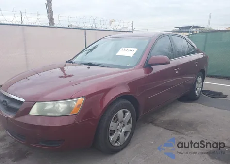 2007 Hyundai Sonata Gls z USA, uszkodzony, nr VIN 5NPET46C17H233436